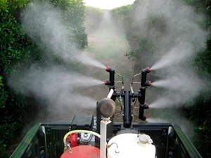 Применения аэрозольных генераторов для уничтожения насекомых для защиты растений